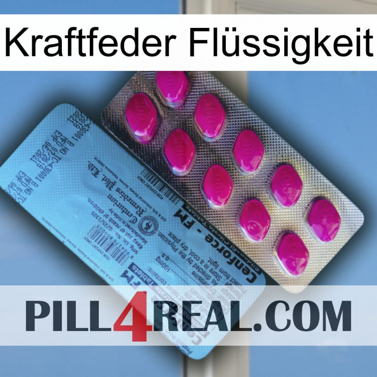 Kraftfeder Flüssigkeit 35